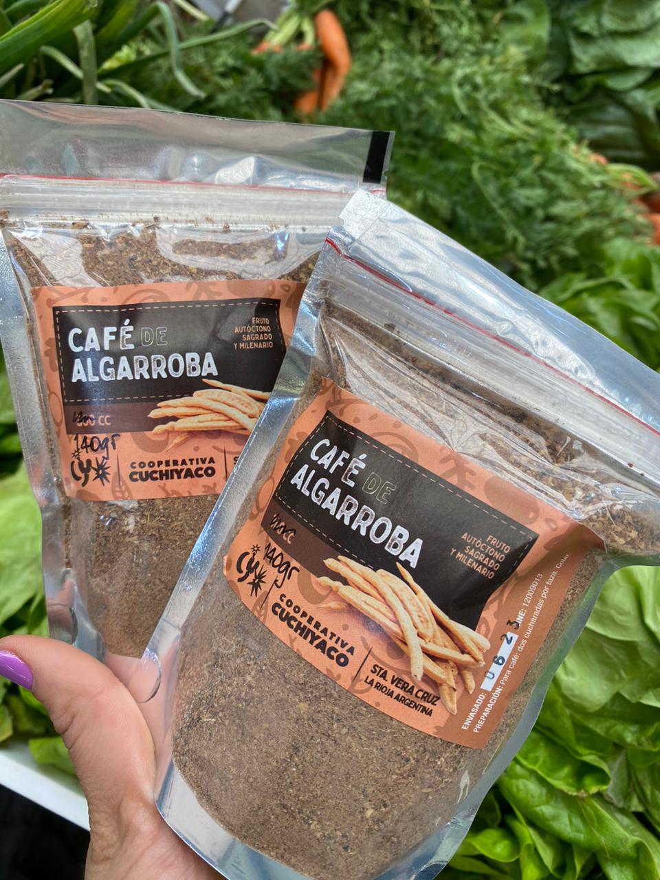Café de Algarroba Agroecológico Cuchiyaco 140 grs compralo en BioPandora  Av. General Enrique Mosconi 654, Lomas del Mirador.